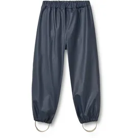 Wheat Stoffhose WHEAT "WHEAT Rainwear Olo Trousers", Mädchen, Gr. 128, Normalgrößen, ink, 55% Polyester, 45% Polyurethan, normal, Hosen Stoffhose