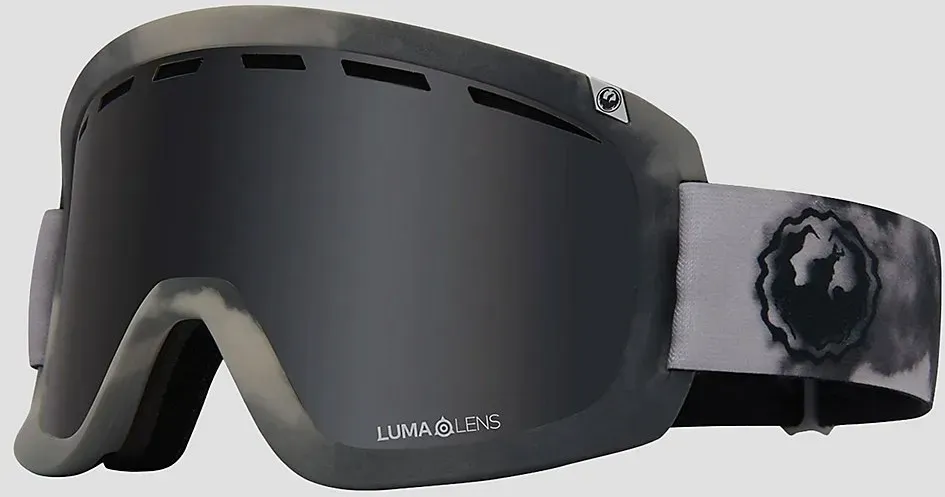 Dragon DR D1 OTG Kb Mto Backstr24 +Bonus Lens Goggle lldarksmoke+llltrose Gr. Uni