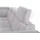 sit&more Ecksofa SIT & MORE "Arngast L-Form", silber, B:245cm H:84cm T:194cm, Sofas, Ecksofa, inklusive Kopfteilverstellung und Federkern