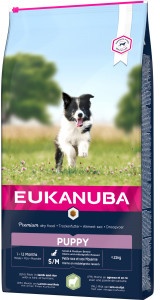 Eukanuba Puppy Small Medium met lam & rijst hondenvoer  12 kg