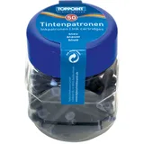 Stylex Füllerpatronen 23015, blau in Kunststoffbox, 50 Stück