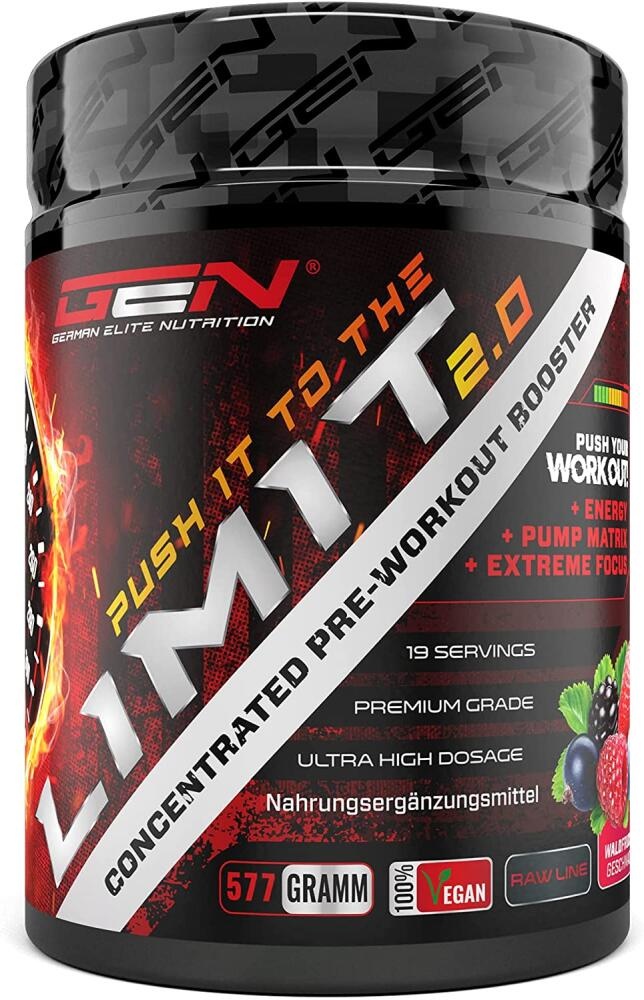 Push it to the Limit - Pre Workout & Trainings Booster