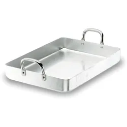 Lacor CHEF-ALUMINIUM Drehspieß 40x30 feste Griffe für die professionelle Gastronomie 20540F
