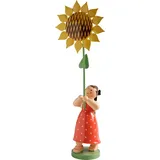 Wendt & Kühn Mädchen mit Sonnenblume 16 cm mehrfarbig