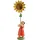 Wendt & Kühn Mädchen mit Sonnenblume 16 cm mehrfarbig