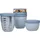 Mepal Ellipse 3-teiliges Set Nordic Blue