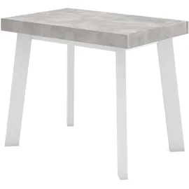 SKRAUT HOME Ausziehtisch 222 x 73 x 90 cm grau