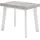 SKRAUT HOME Ausziehtisch 222 x 73 x 90 cm grau