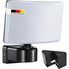 Maxkomfort Außenwandleuchte LED schwarz 30 W 2200 lm IP65 schwenkbar
