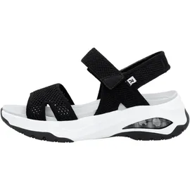 Rieker Sandalen Damen Schwarz 41