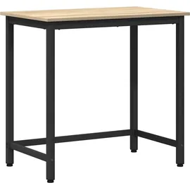 vidaXL Tisch Sonoma-Eiche 100 x 50 x 76,5 cm Ingenieure Holz und Stahl