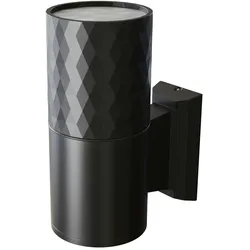 Maytoni Schwarze Bowery-Wandleuchte aus Metall für Wohnzimmer, Küche, Schlafzimmer, Esszimmer, Büro