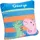 UNITED LABELS Peppa Wutz Dekokissen 30 x 30 cm Blau/Orange