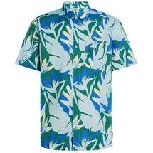 O'Neill Print Kurzarmhemd Blue Tropicana XXL