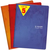 Calligraphe 5x Heft 24x32 Fr-Lineatur 96Bl- sortiert, 7498C