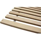 CLAMARO Rollrost 90x200 cm mit 22 Leisten aus extra stabilem Multiplex Birkenholz für 450+ kg Flächenlast inkl. vorgebohrter Befestigungslöcher und Schrauben - Premium Rolllattenrost Made in Germany