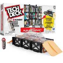 Tech Deck transformierendes Spiel- und Display-Rampen-Set und Tragetasche mit exklusivem Finger-Board, Spielzeug für Kinder ab 6 Jahren, Dusty Rose (Transparent)