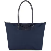 Lancaster Schultertasche Smart KBA Large Shoulder Bag L Bleu Foncé
