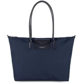 Lancaster Schultertasche Smart KBA Large Shoulder Bag L Bleu Foncé