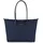 Lancaster Schultertasche Smart KBA Large Shoulder Bag L Bleu Foncé