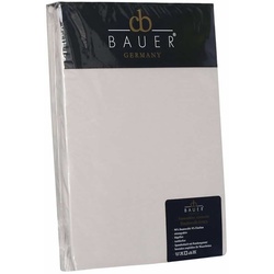 Curt Bauer Jersey-Spannbetttuch - 90x200cm - 100x220cm leinen