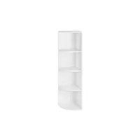 VASAGLE Standregal 30 x 30 x 129,5 cm Weiß