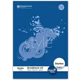 Ursus Briefblock A5 50 Blatt 70g/qm weiß/blanko