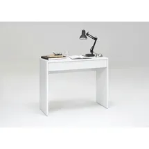 FMD Checker Konsolentisch 100 x 40 x 80 cm weiß
