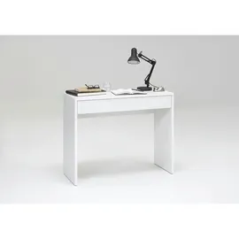 FMD Checker Konsolentisch 100 x 40 x 80 cm weiß