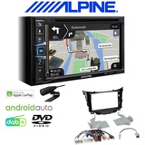 Alpine Autoradio Apple CarPlay Android Auto für Hyundai i30 ohne OEM Navi