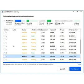 EASEUS Partition Recovery 2026 1 PC Dauerlizenz