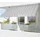 Konifera Klemmmarkise 300 x 150 cm Grau/Weiß