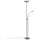 LINDBY LED Stehlampe Deckenfluter dimmbar, verstellbarer Lesearm, Standleuchte Metall, Standlampe Wohnzimmerlampe, Leselampe,