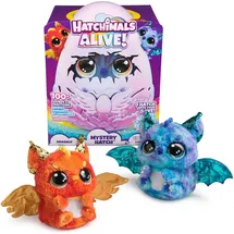 Spin Master Hatchimals Alive Mystery Ei Draggle 25 cm Rosa/Weiß