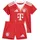 adidas FC Bayern München Trainingsanzug 25/26 rot Kinder Gr. 80