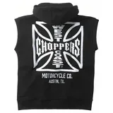 West Coast Choppers Hoodie Schwarz M