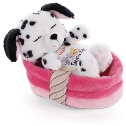 NICI – Sleeping Pets – Welpe Dalmatiner 12cm im Körbchen