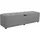 Home Affaire Truhenbank Knobbed Grau 160 x 42 x 40 cm