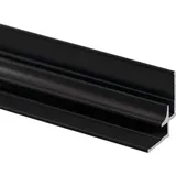 Schulte Eckverbinder in Ecke für Duschrückwand DecoDesign 255 cm Mattschwarz