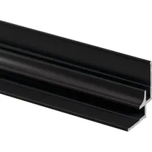 Schulte Eckverbinder in Ecke für Duschrückwand DecoDesign 255 cm Mattschwarz