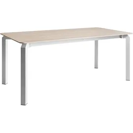 Beliani Feletto Gartentisch 180 x 90 x 75 cm Beige