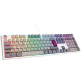 Ducky One 3 Mist Grey PBT, LEDs RGB, MX SILENT RGB RED, USB, DE (DKON2108ST-SDEPDMIWHHC2)