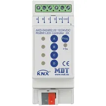 MDT technologies LED Controller 4-Kanal 2/4A, RGBW, 2TE, REG AKD-0424R2.02