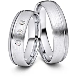 Trauringe Weiflenfels 333er Weiflgold - 9398