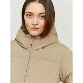 Mazine Elmira Puffer Coat - Damen Puffermantel, Größe:XXL, Farbe:taupe - XXL