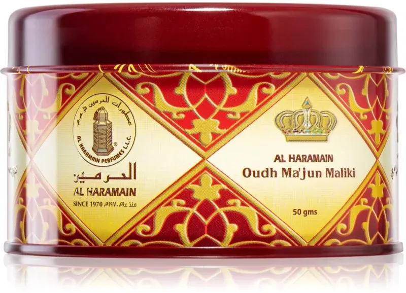 Al Haramain Oudh Ma'Jun Maliki Bakhoor 50 g