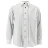 OS-TRACHTEN Kinder Trachtenhemd Exunir in weiß | Gr.: 134/140