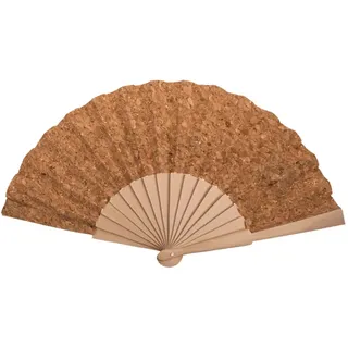 Schwäbische Albumfabrik Out of the blue Fächer aus Holz und Kork, ca. 23 cm