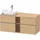 Duravit D-Neo Konsolenwaschtischunterbau wandhängend Natur Eiche Matt 1400x550x664 mm à DE4970L70300 DE4970L70300000,