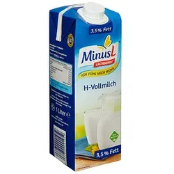 MinusL® H-Vollmilch laktosefreie Milch 10 x 1,0 l